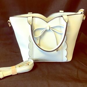 Adorable ice blue handbag/crossbody